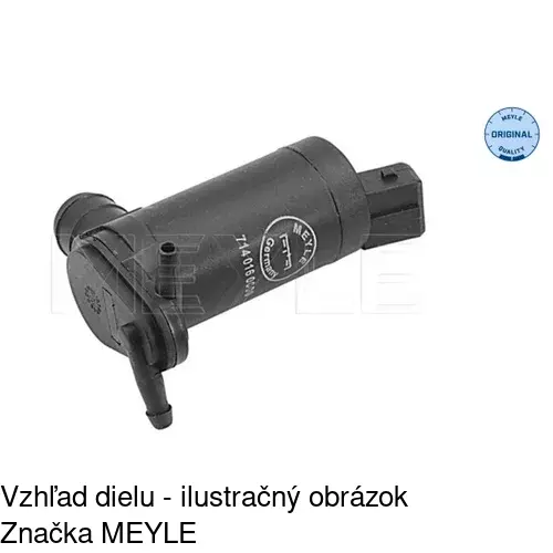 Pumpička ostrekovača POLCAR 3209PS-2 - obr. 1