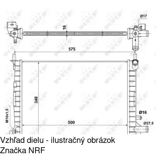 Chladiče vody POLCAR 321008A5 - obr. 3