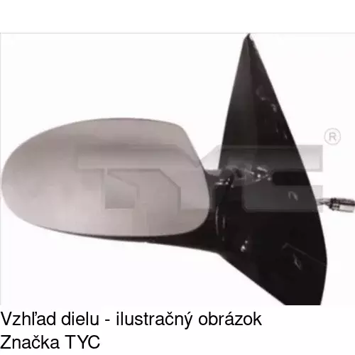 Vonkajšie zrkadlo POLCAR 3212515E - obr. 5