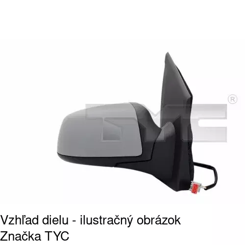 Vonkajšie zrkadlo POLCAR 3235524E - obr. 5