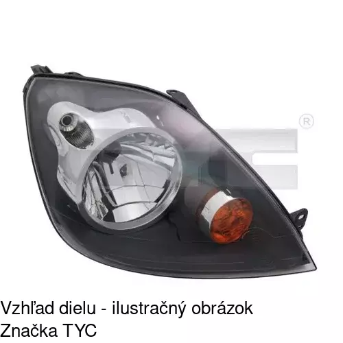 Hlavný reflektor POLCAR 3237101U