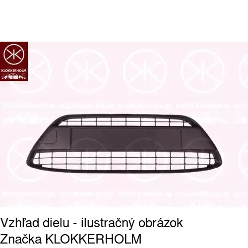 Kryt v nárazníku POLCAR 323827-5 - obr. 1