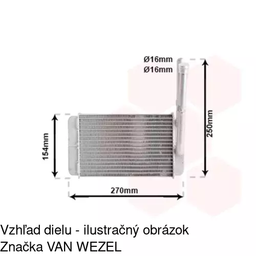 Radiátory POLCAR 3244N8-2 - obr. 1