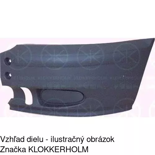 Predný nárazník POLCAR 324707