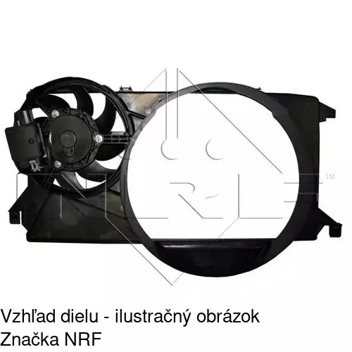 Ventilátory chladičov POLCAR 324823W3