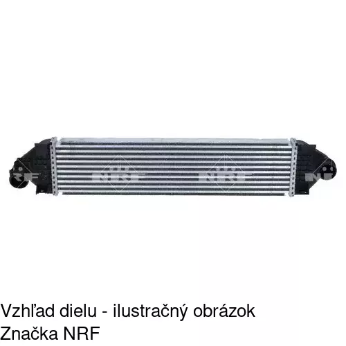 Chladiče vzduchu (Intercoolery) POLCAR 32D1J8-1 - obr. 1