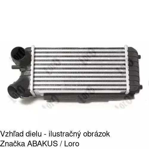 Chladiče vzduchu (Intercoolery) POLCAR 32M1J8-1 - obr. 1