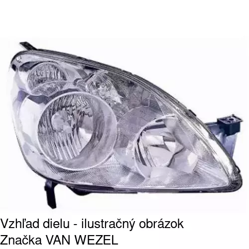 Hlavný reflektor POLCAR 387710-E - obr. 5