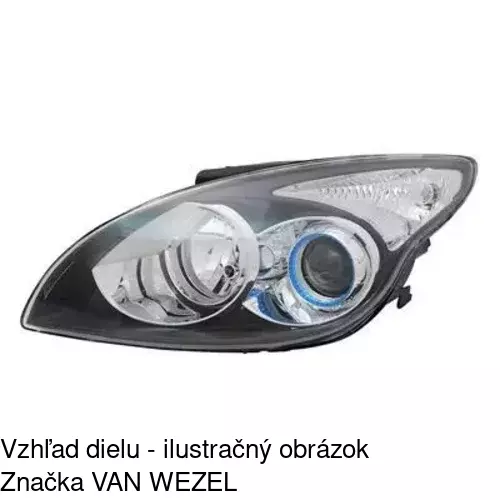 Hlavný reflektor POLCAR 4015095E - obr. 4