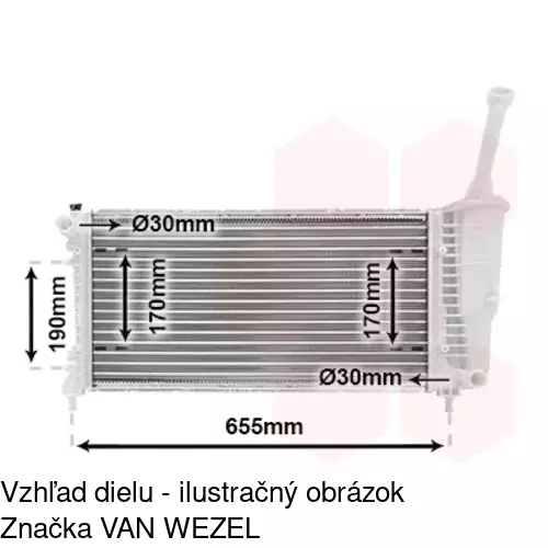 Chladiče vody POLCAR 420208B8 - obr. 5