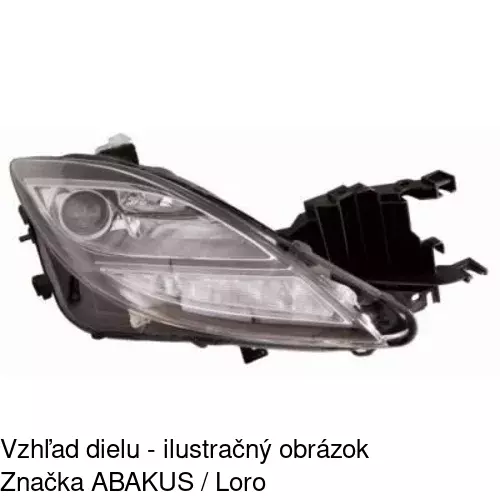 Hlavný reflektor POLCAR 456010