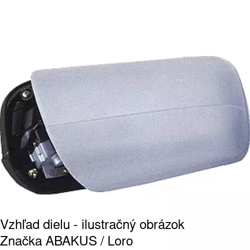 Vonkajšie zrkadlo POLCAR 5002528E