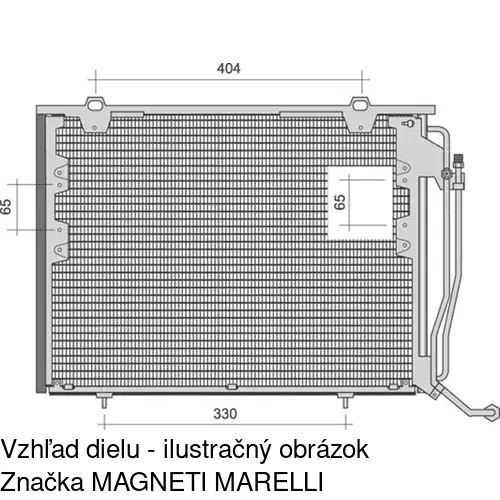 Chladiče klimatizácie POLCAR 5002K8C4S