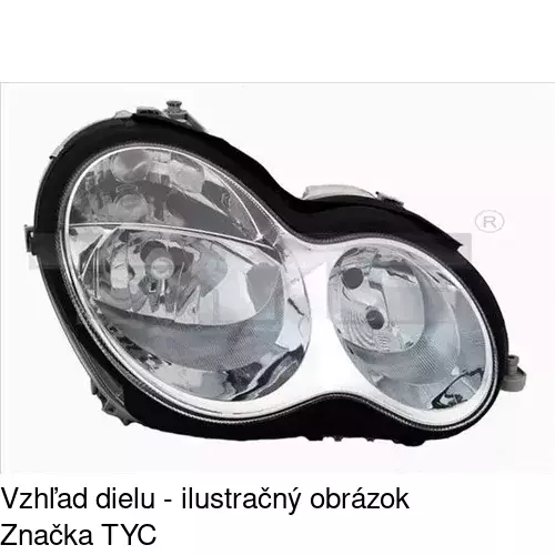 Hlavný reflektor POLCAR 5003102U