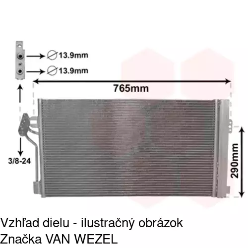 Chladiče klimatizácie POLCAR 5040K8C1S - obr. 2