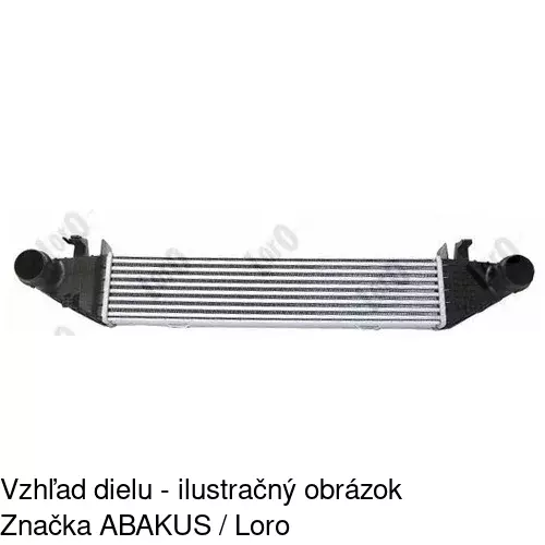 Chladiče vzduchu (Intercoolery) POLCAR 5070J8-3 - obr. 2