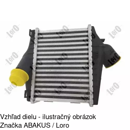 Chladiče vzduchu (Intercoolery) POLCAR 5098J8-2 - obr. 1