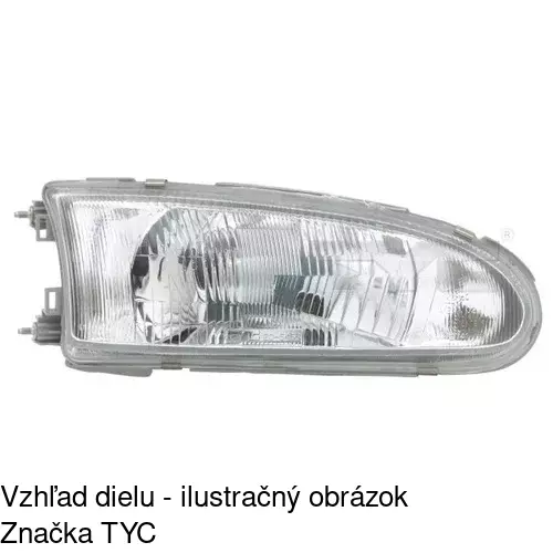 Hlavný reflektor POLCAR 521809-E - obr. 1