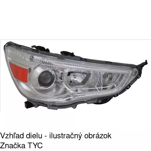 Hlavný reflektor POLCAR 525509-E