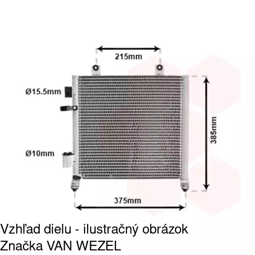 Chladiče klimatizácie POLCAR 5503K8C1 - obr. 3