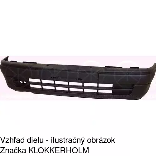 Predný nárazník POLCAR 55070710