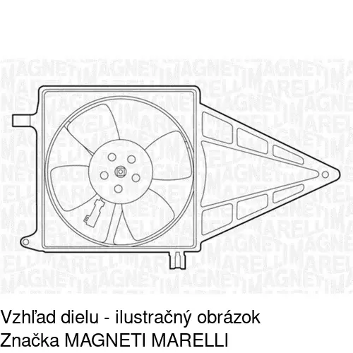 Ventilátory chladičov POLCAR 550723W1 - obr. 1