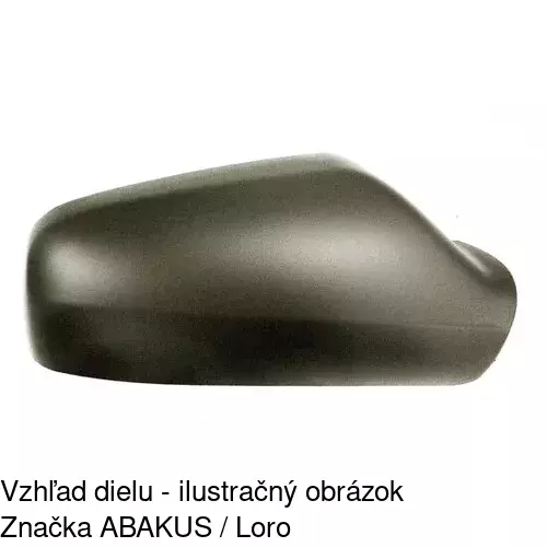 Vonkajšie zrkadlo POLCAR 5508521E