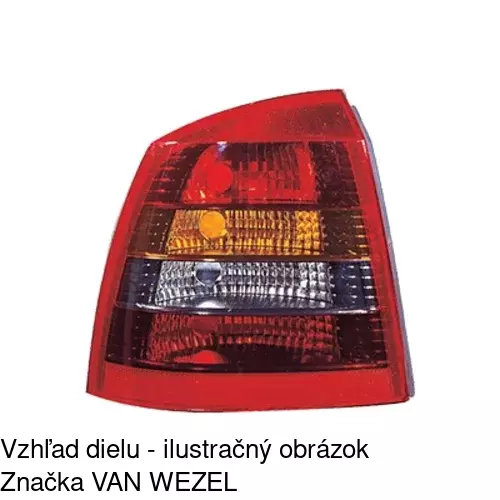 Zadné svetlo POLCAR 5508874E - obr. 2