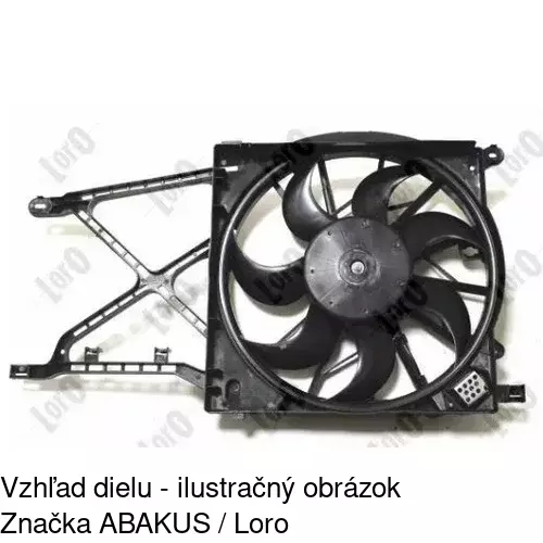 Ventilátory chladičov POLCAR 550923W2 - obr. 2