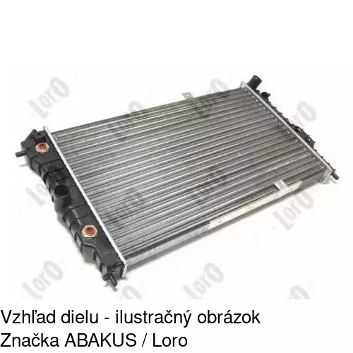 Chladiče vody POLCAR 551408A7 - obr. 5