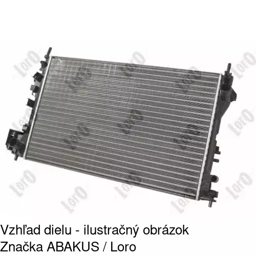 Chladiče vody POLCAR 551808A7