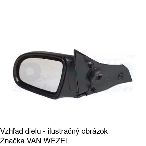 Vonkajšie zrkadlo POLCAR 55555110E - obr. 3