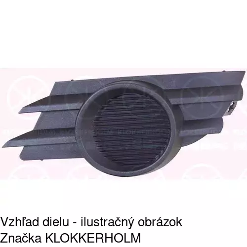 Kryt v nárazníku 556227-4 /POLCAR/