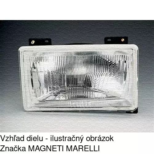 Hlavný reflektor POLCAR 570109-E