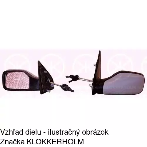 Vonkajšie zrkadlo POLCAR 5706511E - obr. 4