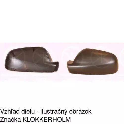 Rám vonkajšieho zrkadla POLCAR 571054TM - obr. 1