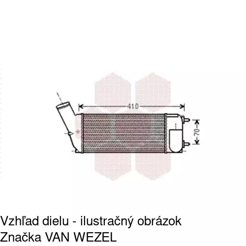Chladiče vzduchu (Intercoolery) 5711J81X /POLCAR/ - obr. 3