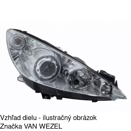 Hlavný reflektor POLCAR 5712101U - obr. 3