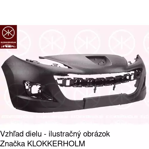 Predný nárazník POLCAR 5724074J - obr. 1