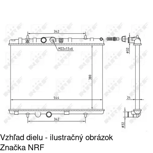 Chladiče vody POLCAR 572408-2 - obr. 3