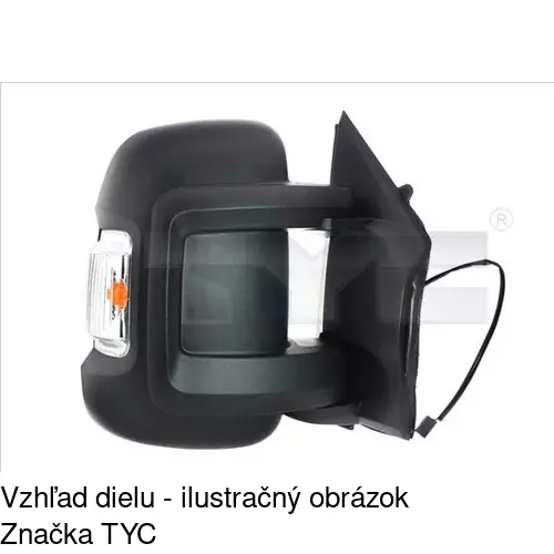 Vonkajšie zrkadlo POLCAR 5770521NM - obr. 1