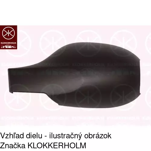 Rám vonkajšieho zrkadla 600154TM /POLCAR/ - obr. 1