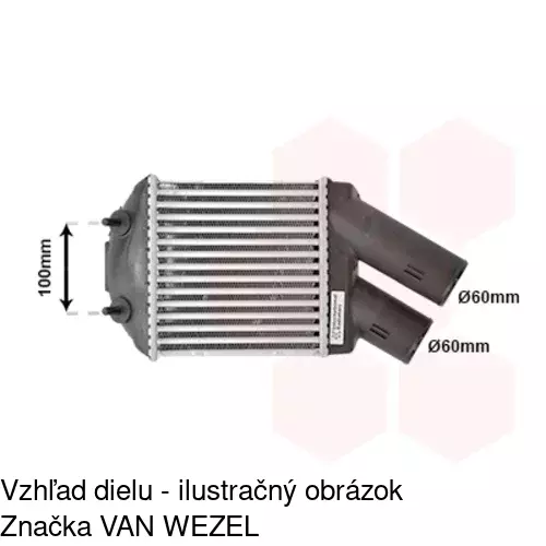 Chladiče vzduchu (Intercoolery) POLCAR 6007J8-1 - obr. 4