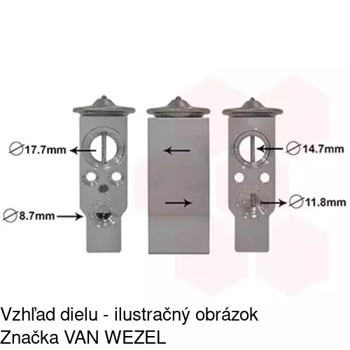 Expanzný ventil POLCAR 6007KZ-2 - obr. 4