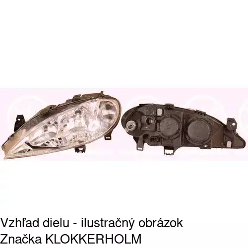 Hlavný reflektor POLCAR 6011091V - obr. 2