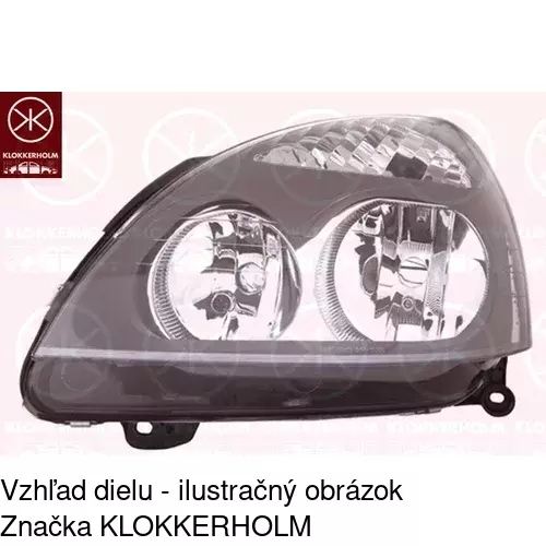 Hlavný reflektor POLCAR 6016096E - obr. 1