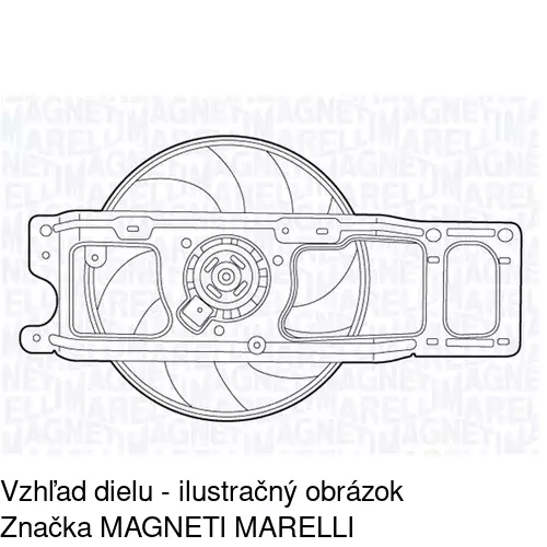 Ventilátory chladičov POLCAR 601623W2