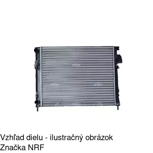 Chladiče vody POLCAR 602608-1 - obr. 1