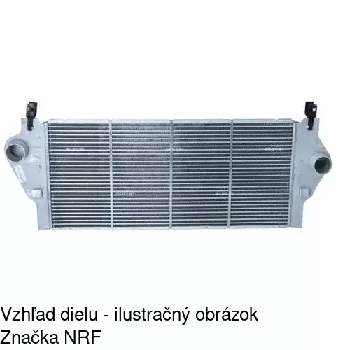 Chladiče vzduchu (Intercoolery) POLCAR 6037J8-1 - obr. 2