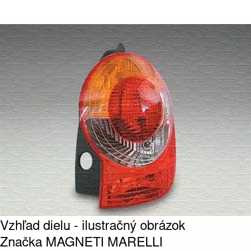 Zadné svetlo POLCAR 605687-S